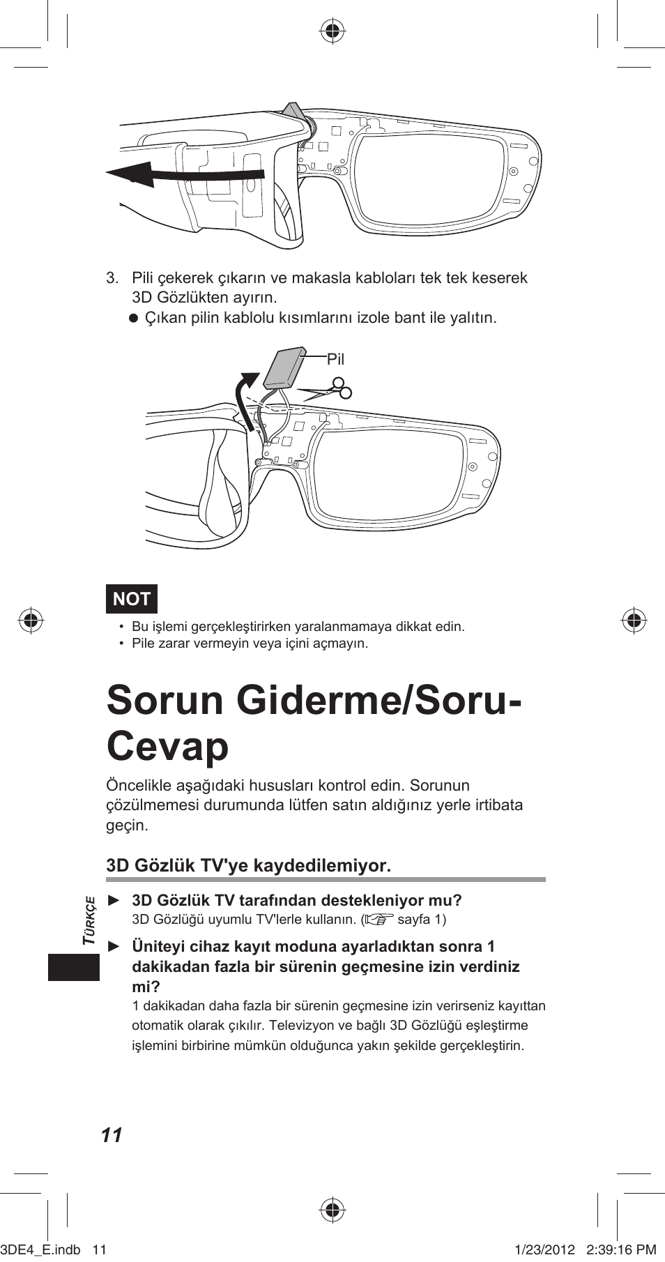 Sorun giderme/soru- cevap | Panasonic TYER3D4SE User Manual | Page 188 / 248