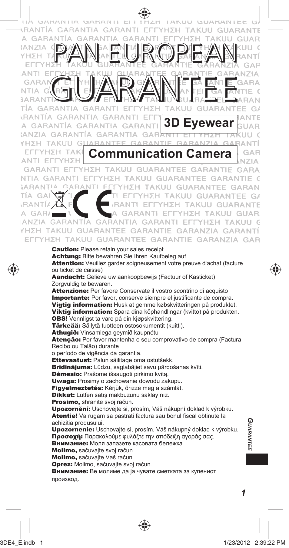 Panasonic TYER3D4SE User Manual | Page 209 / 248