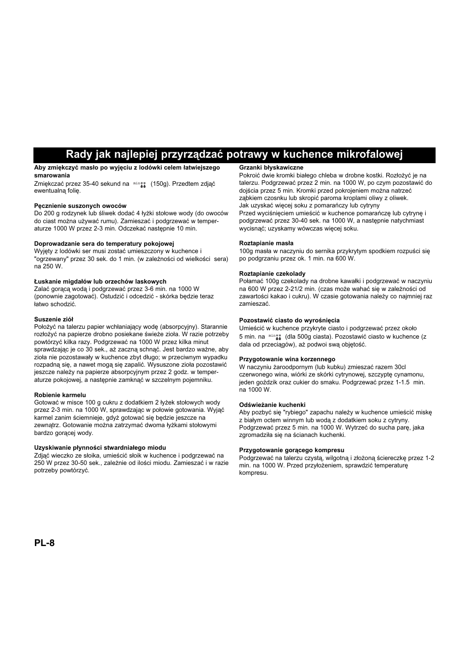 Pl-8 | Panasonic NNQ523MF User Manual | Page 143 / 174