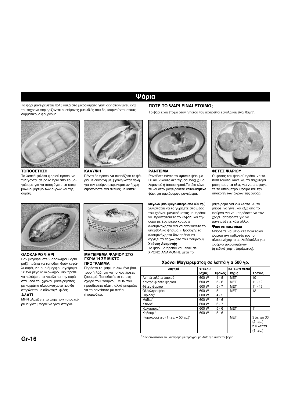 Ж¿ъи, Gr-16 | Panasonic NNQ523MF User Manual | Page 170 / 174