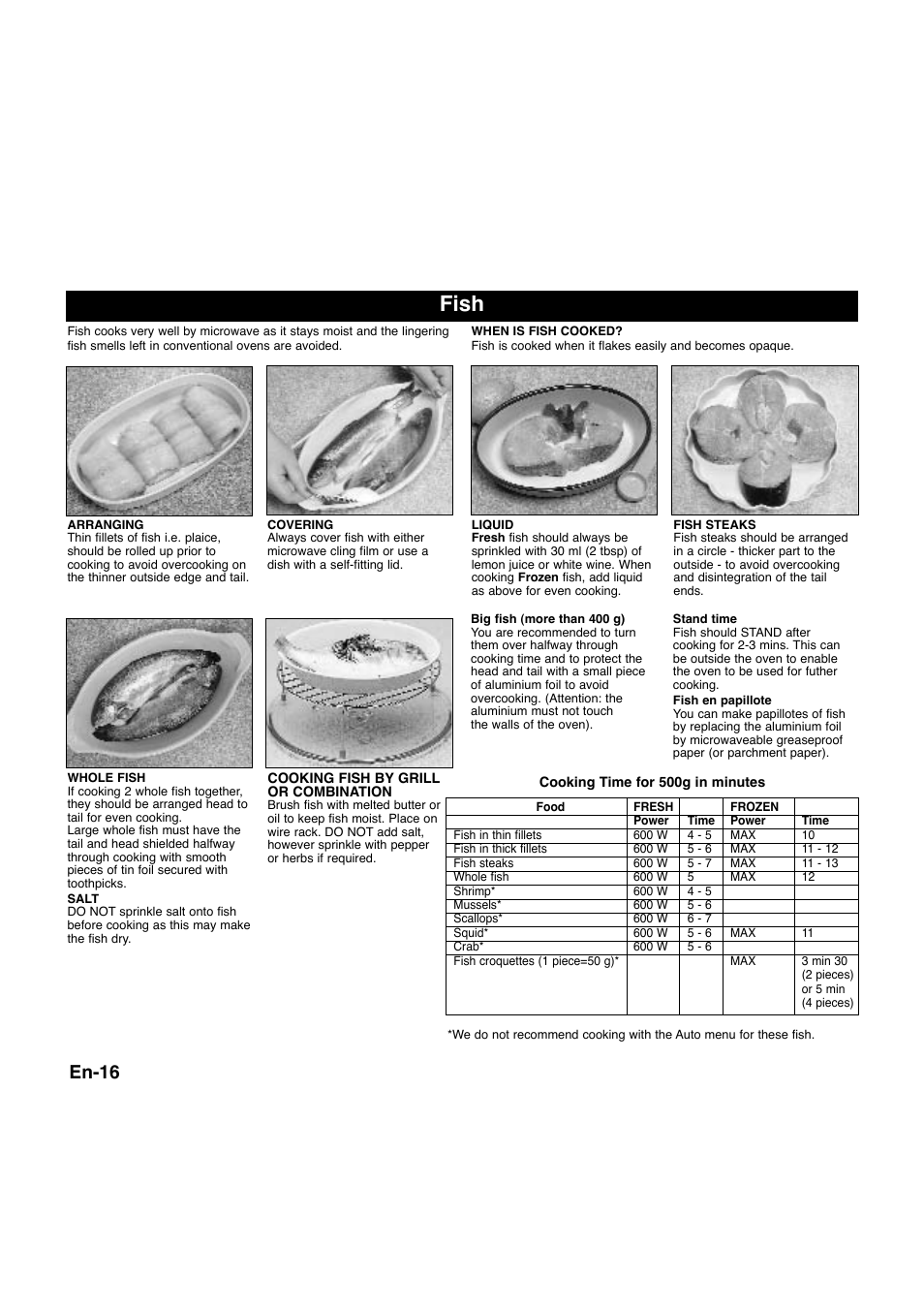 Fish, En-16 | Panasonic NNQ523MF User Manual | Page 18 / 174