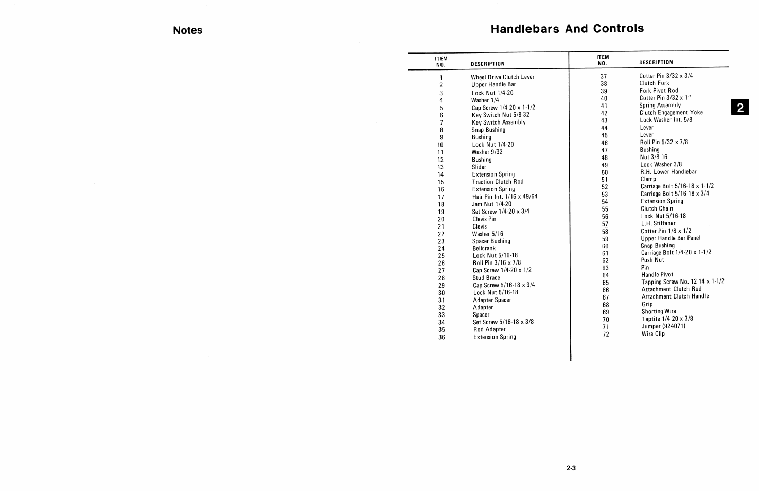 Handlebars and controls | Ariens 924 User Manual | Page 11 / 72