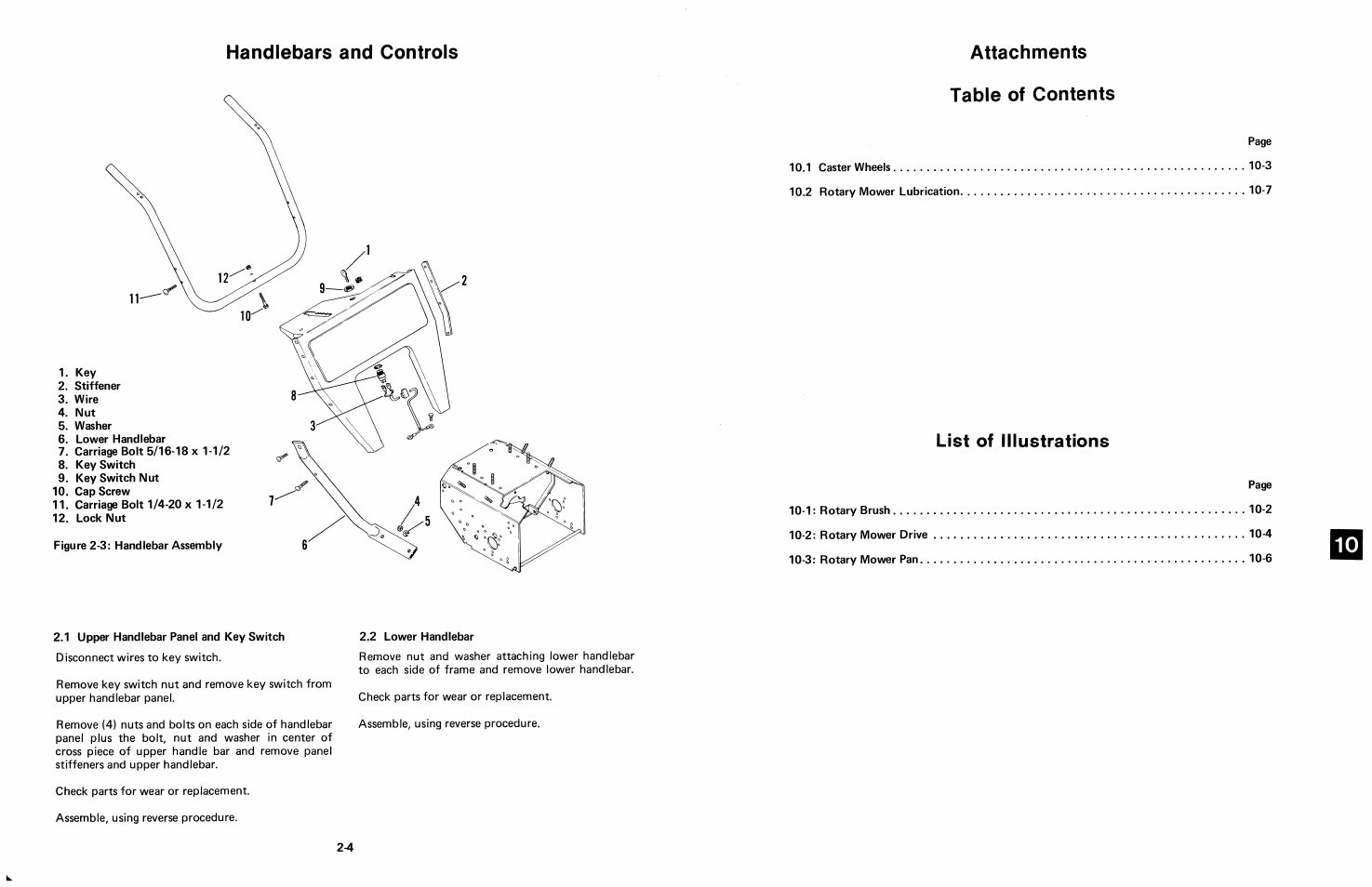 Handlebars and controls | Ariens 924 User Manual | Page 12 / 72