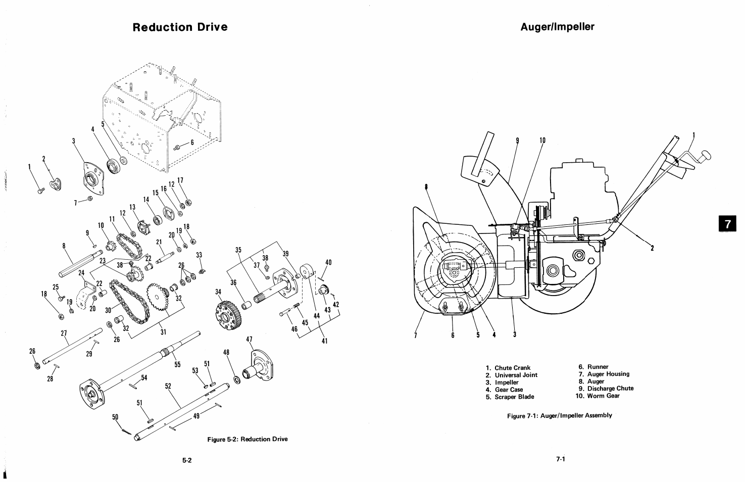 Reduction drive | Ariens 924 User Manual | Page 34 / 72
