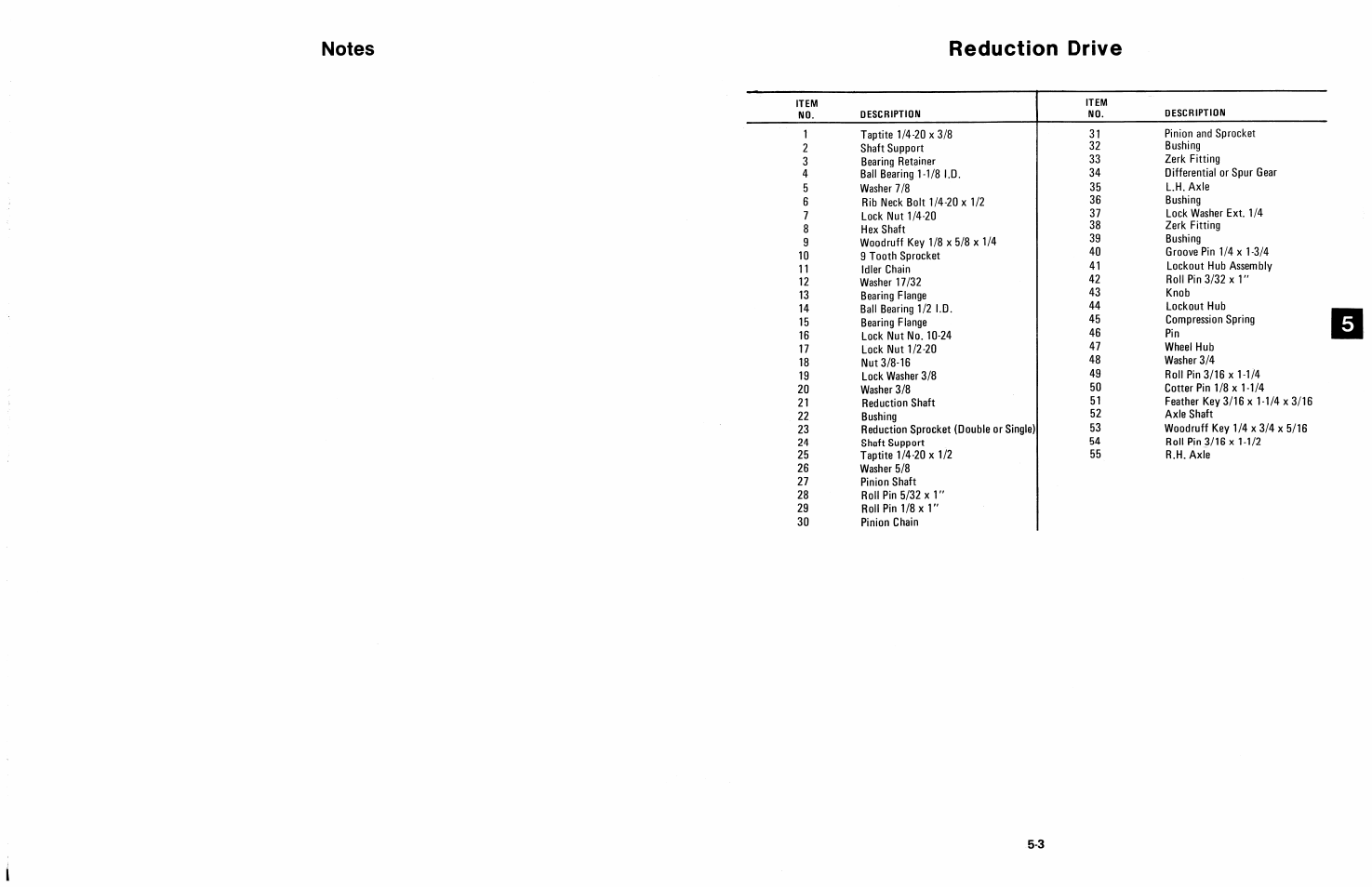 Reduction drive | Ariens 924 User Manual | Page 35 / 72