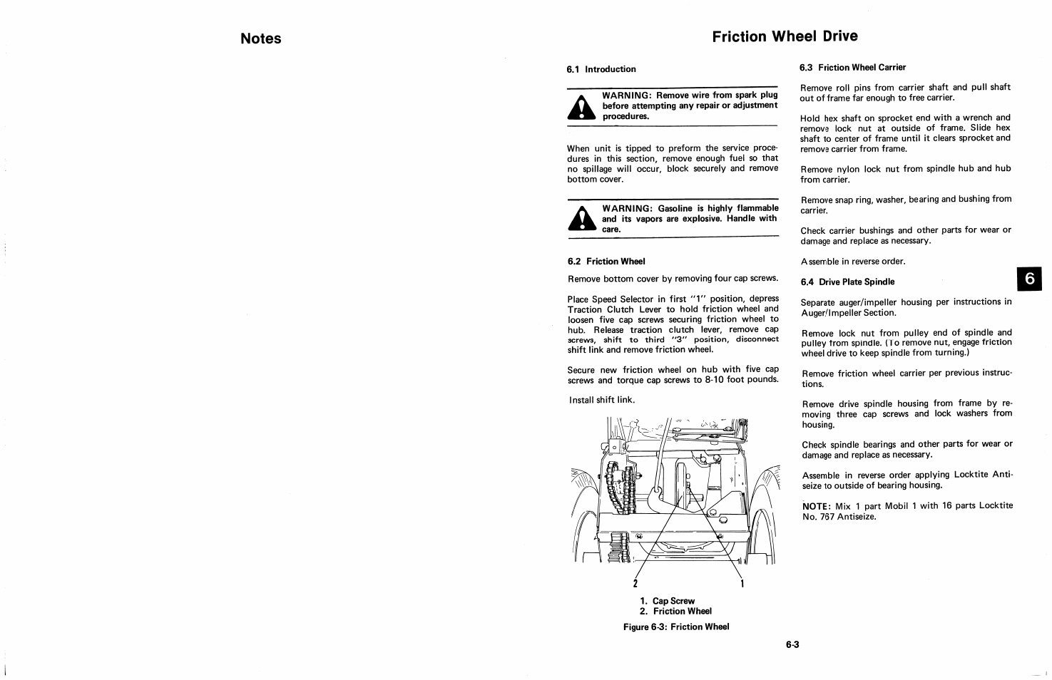 Friction wheel drive | Ariens 924 User Manual | Page 41 / 72