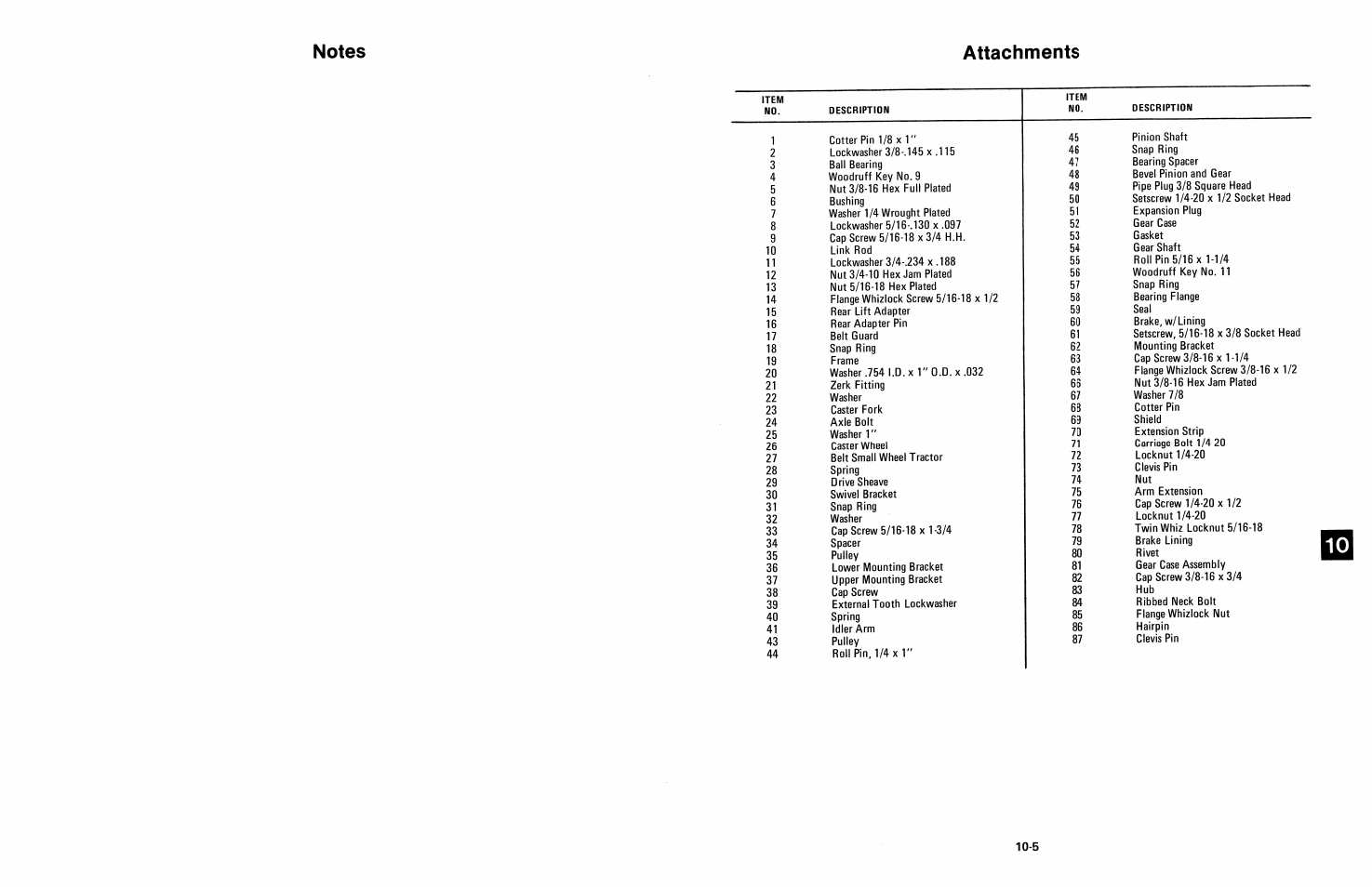 Attachments | Ariens 924 User Manual | Page 67 / 72