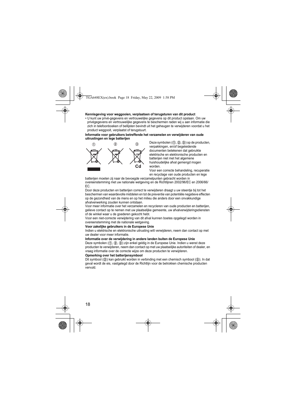 Panasonic KXTGA648EX User Manual | Page 18 / 44