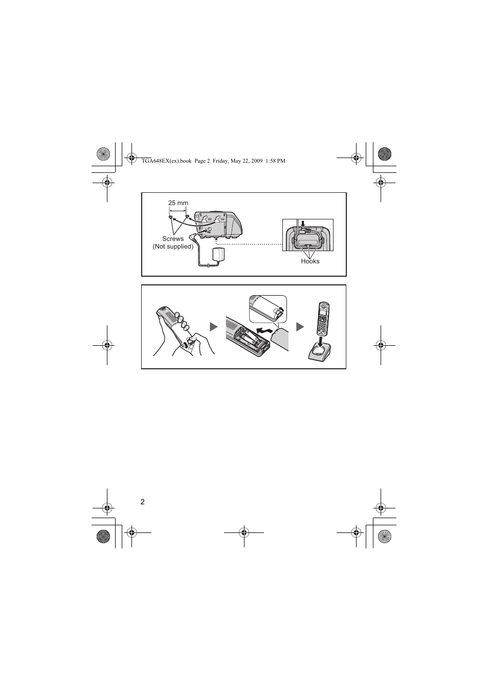 Panasonic KXTGA648EX User Manual | Page 2 / 44