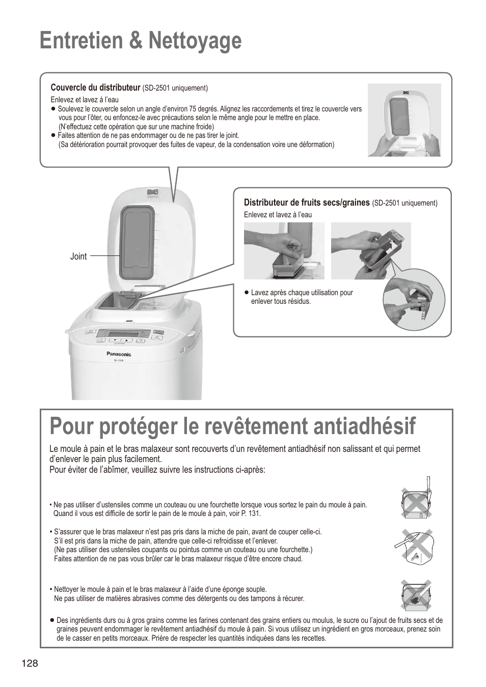 Panasonic SD2501WXA User Manual | Page 128 / 200