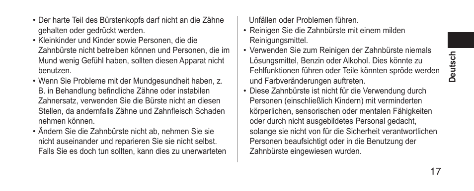 Panasonic EWDS11 User Manual | Page 17 / 118