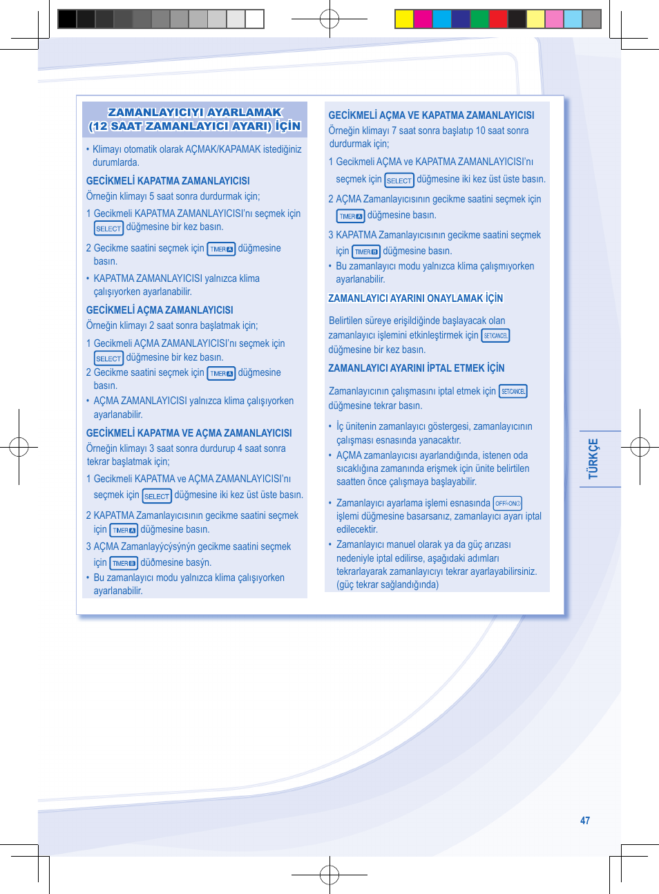 Panasonic CSYE18MKX User Manual | Page 47 / 60