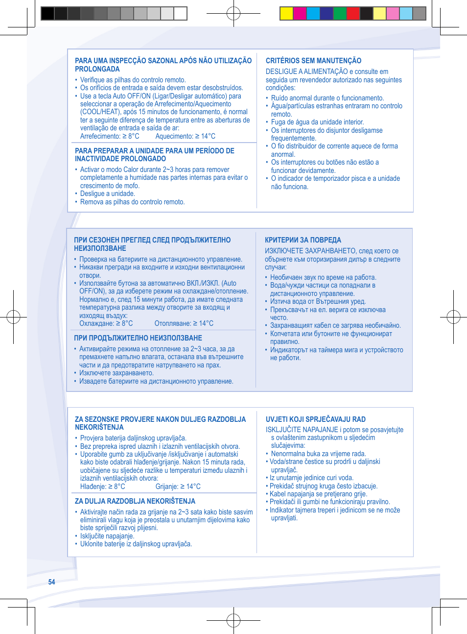Panasonic CSYE18MKX User Manual | Page 54 / 60