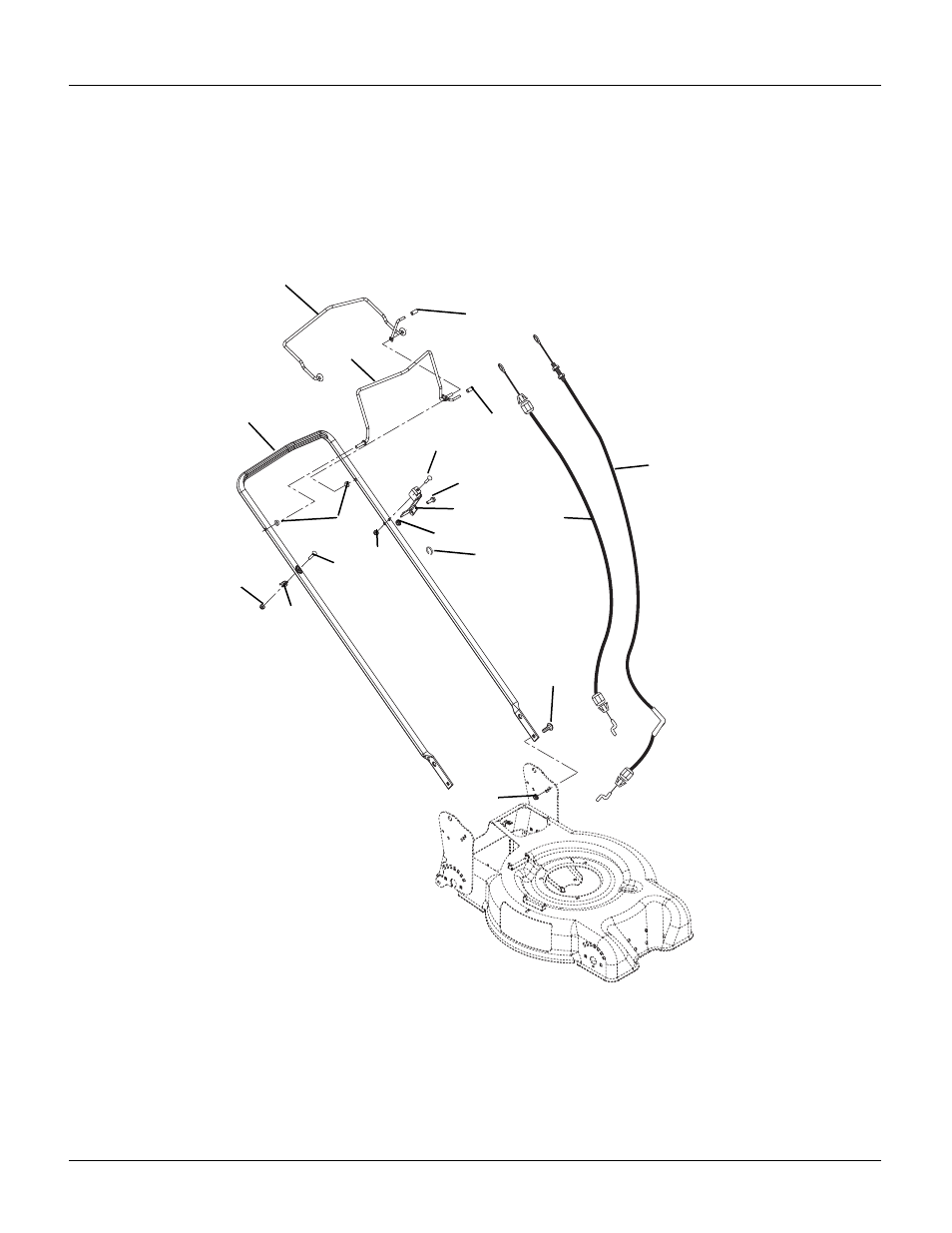 Handlebar and controls | Ariens 911150 - BRP21 User Manual | Page 6 / 17