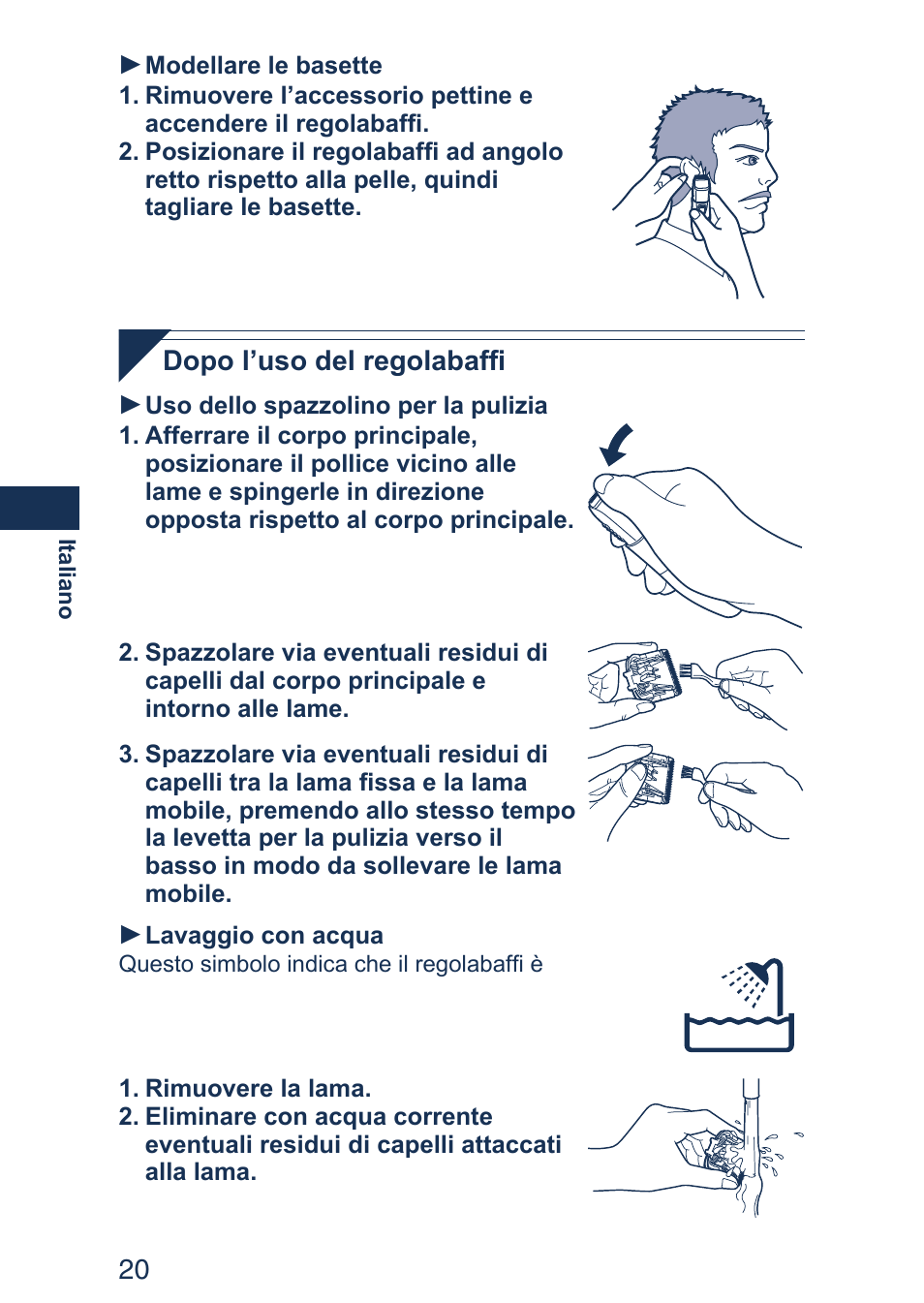 Panasonic ER2403 User Manual | Page 20 / 104