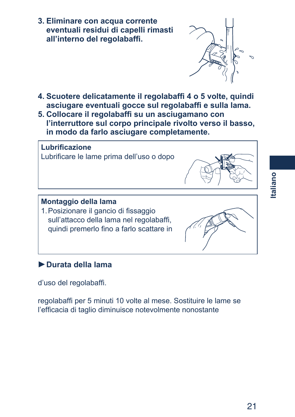 Panasonic ER2403 User Manual | Page 21 / 104