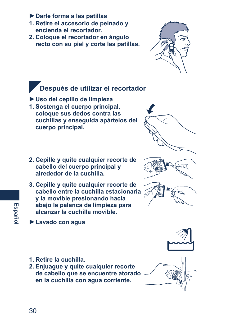 Panasonic ER2403 User Manual | Page 30 / 104