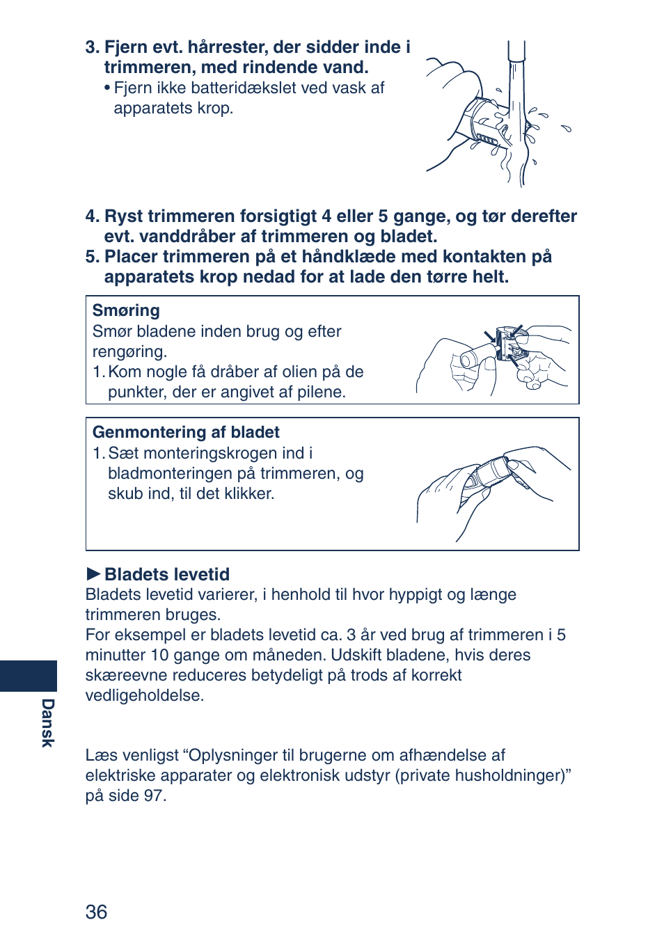 Panasonic ER2403 User Manual | Page 36 / 104