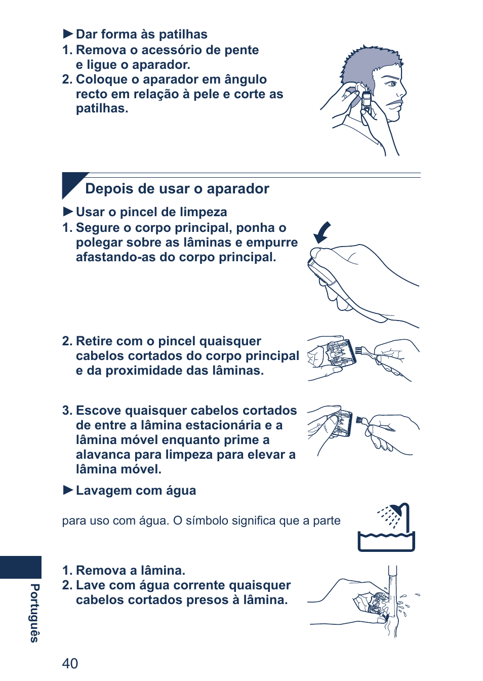 Panasonic ER2403 User Manual | Page 40 / 104