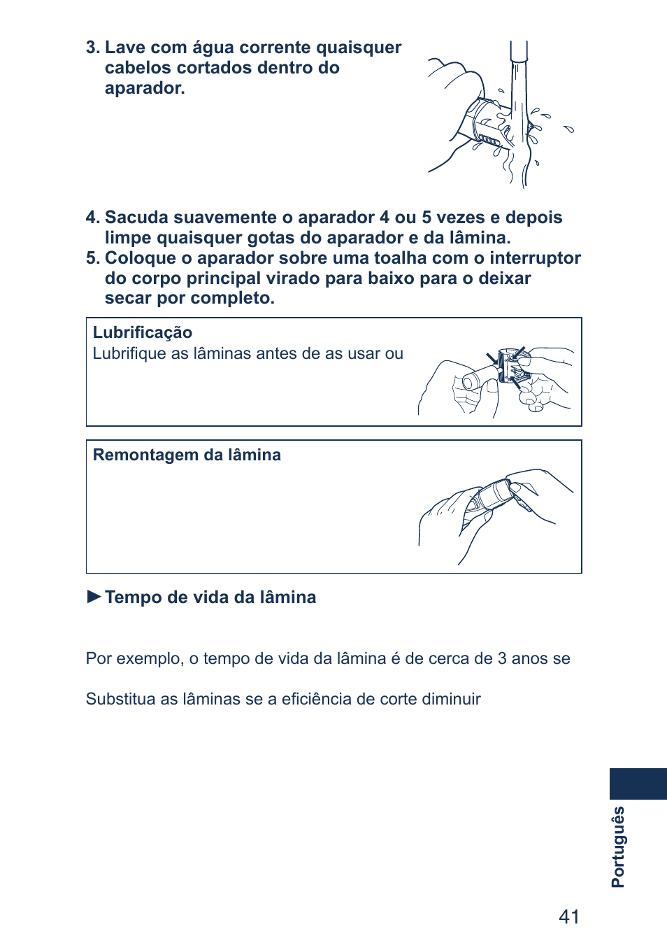 Panasonic ER2403 User Manual | Page 41 / 104