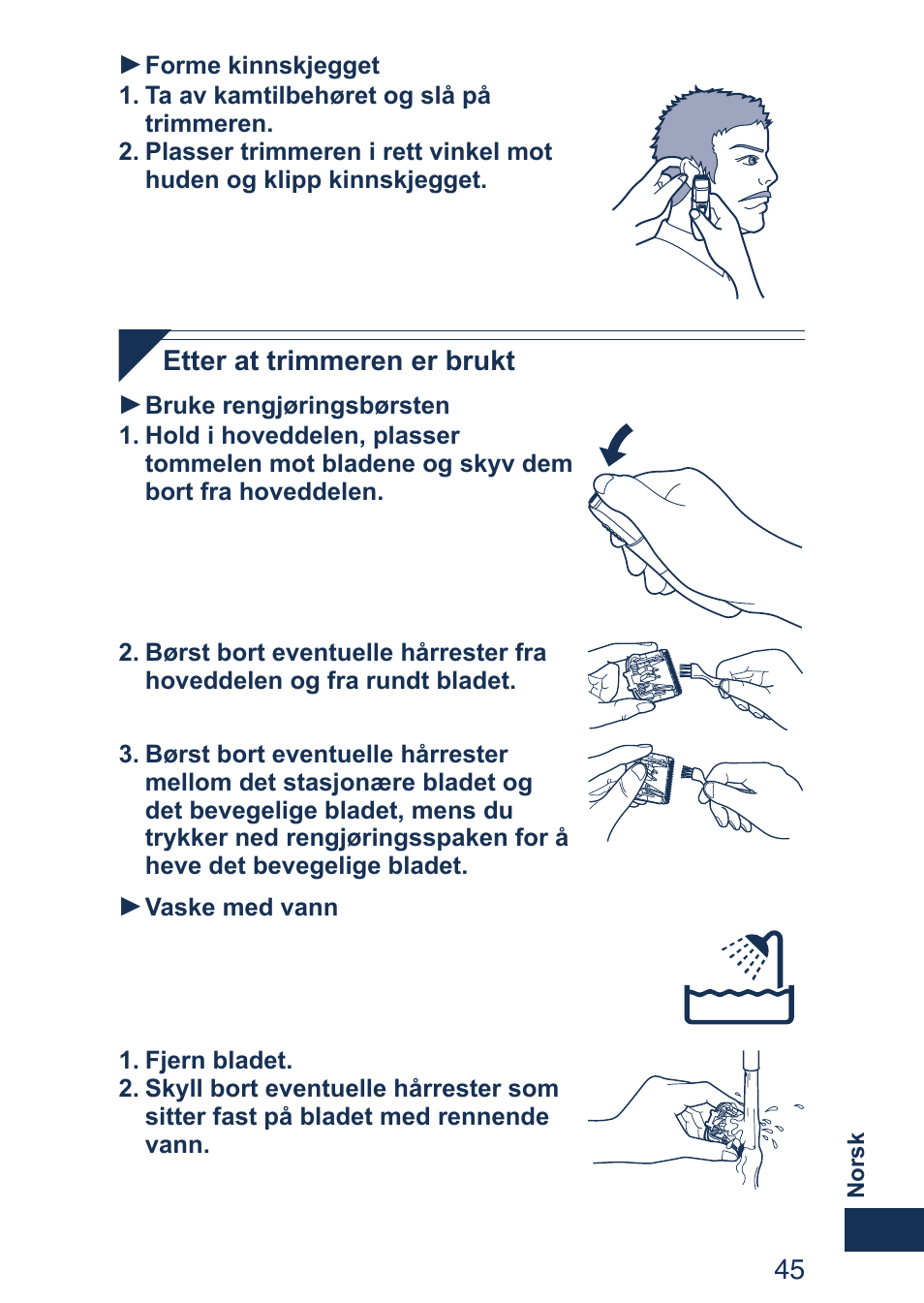 Panasonic ER2403 User Manual | Page 45 / 104