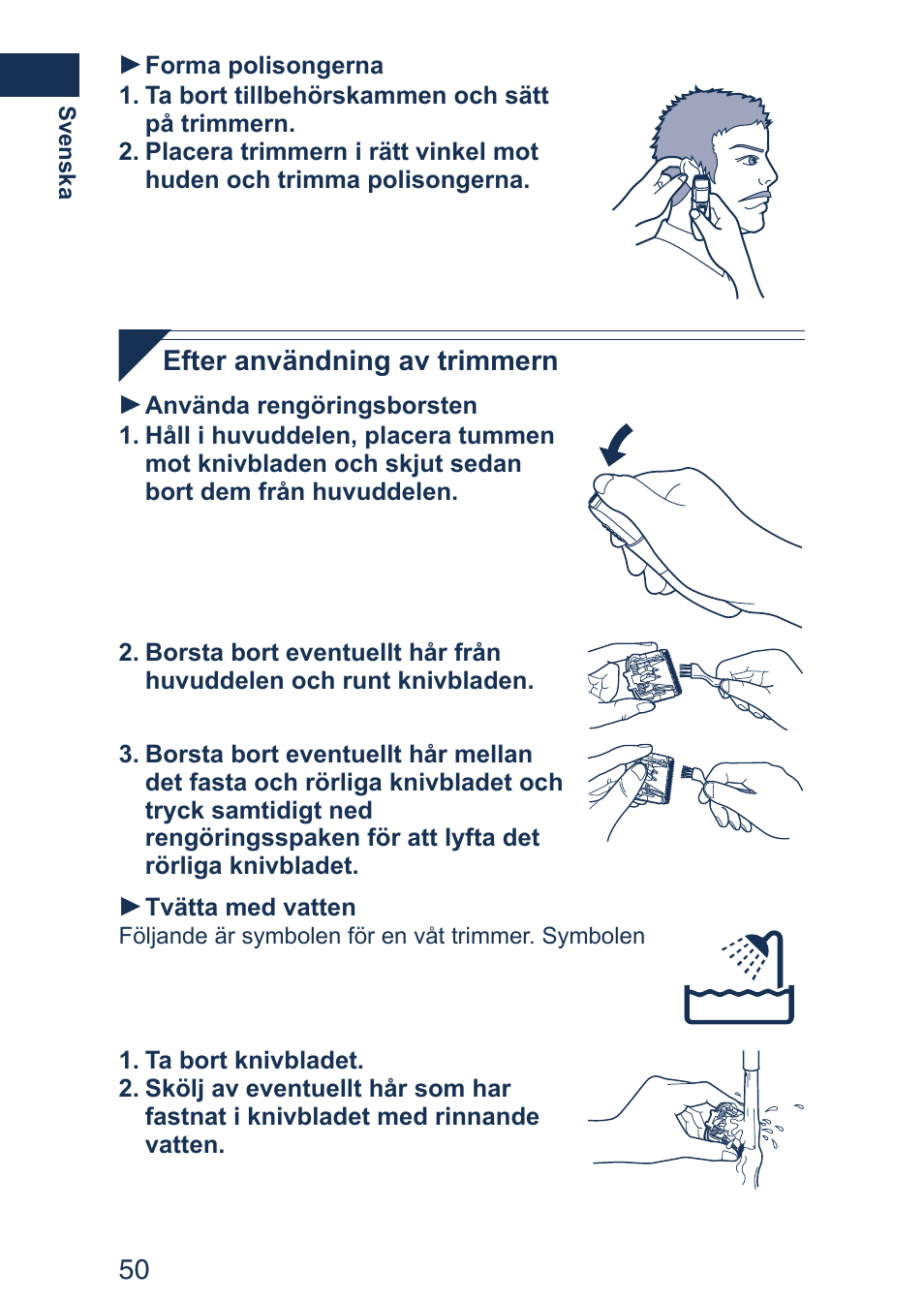 Panasonic ER2403 User Manual | Page 50 / 104