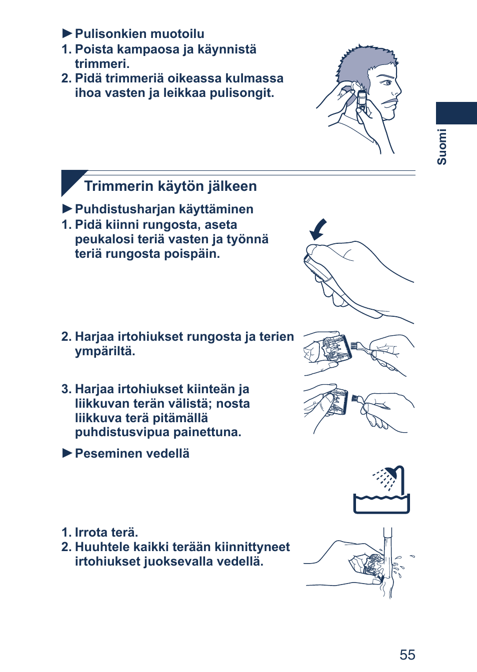 Panasonic ER2403 User Manual | Page 55 / 104