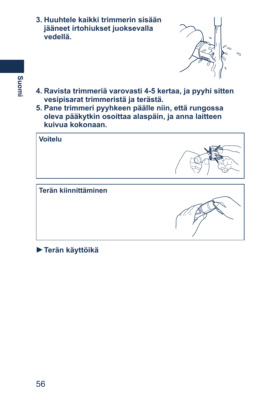 Panasonic ER2403 User Manual | Page 56 / 104