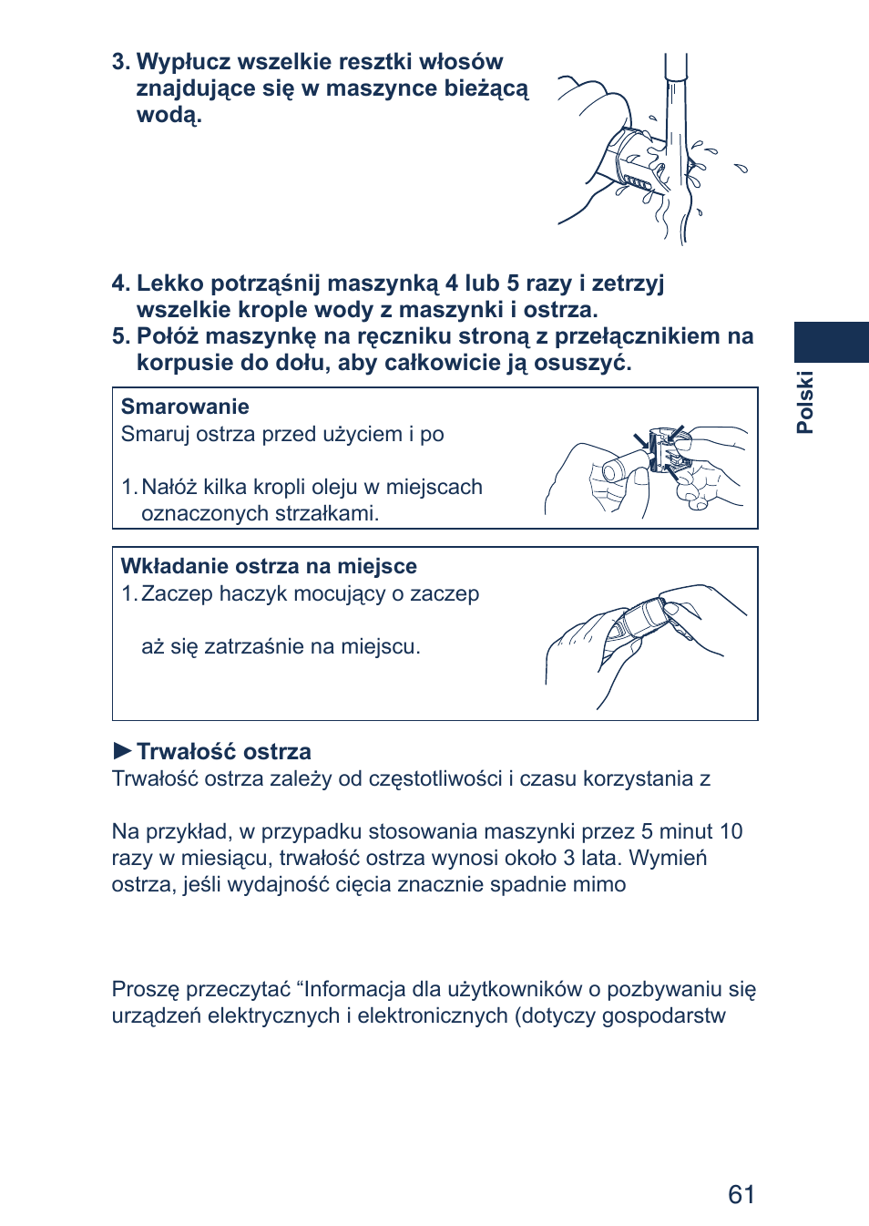 Panasonic ER2403 User Manual | Page 61 / 104