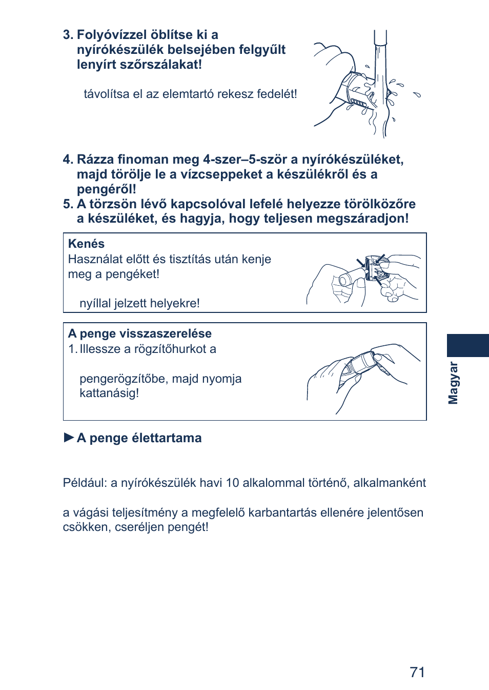 Panasonic ER2403 User Manual | Page 71 / 104
