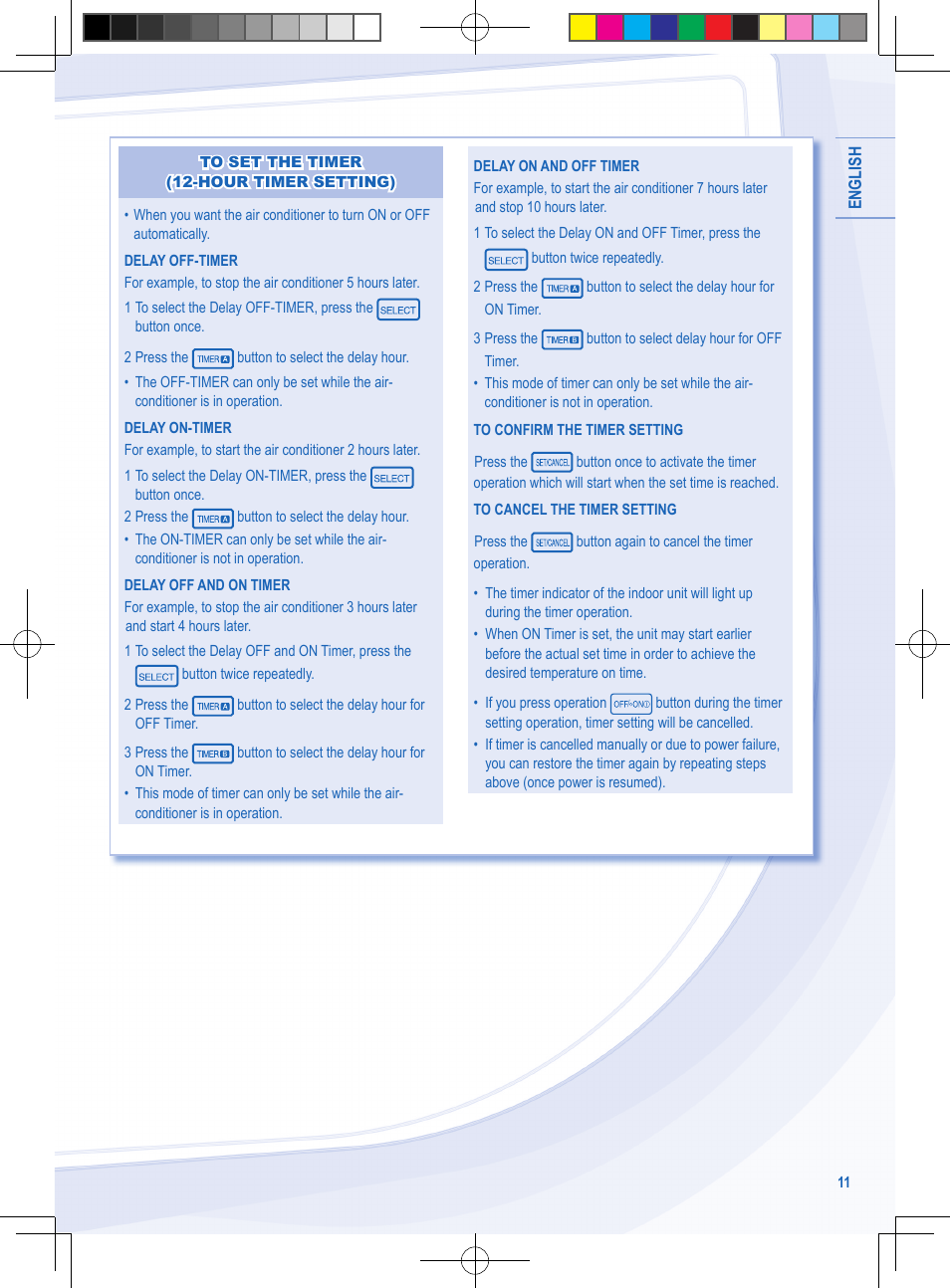 Panasonic CSYE18MKE User Manual | Page 11 / 72