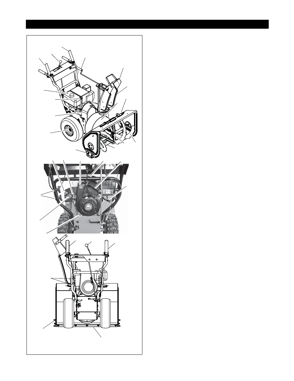 Controls and features | Ariens Sno-Thro 921001 - ST824E User Manual | Page 11 / 34