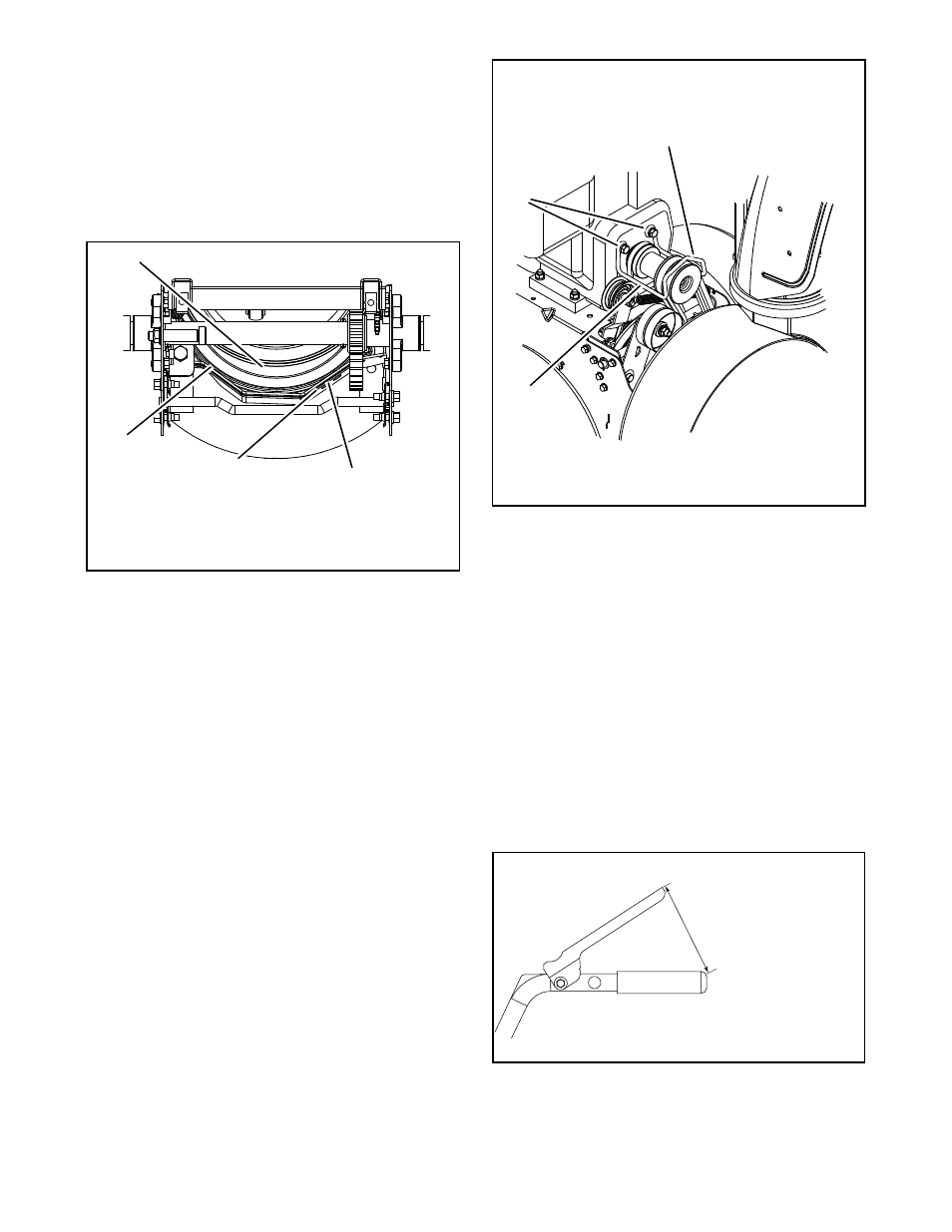 See check belt, Traction drive clutch adjustment | Ariens Sno-Thro 921001 - ST824E User Manual | Page 26 / 34