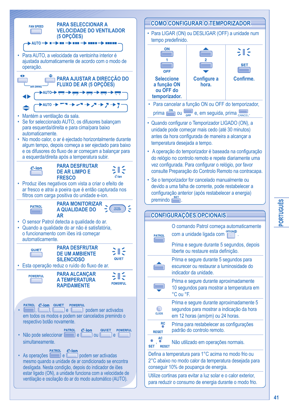 Panasonic CUE21HKE User Manual | Page 41 / 56