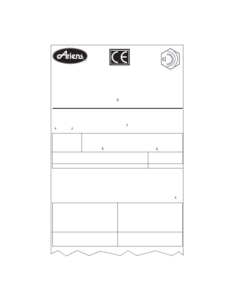Ariens SNO-THRO 932507 - 520  EU User Manual | Page 2 / 31