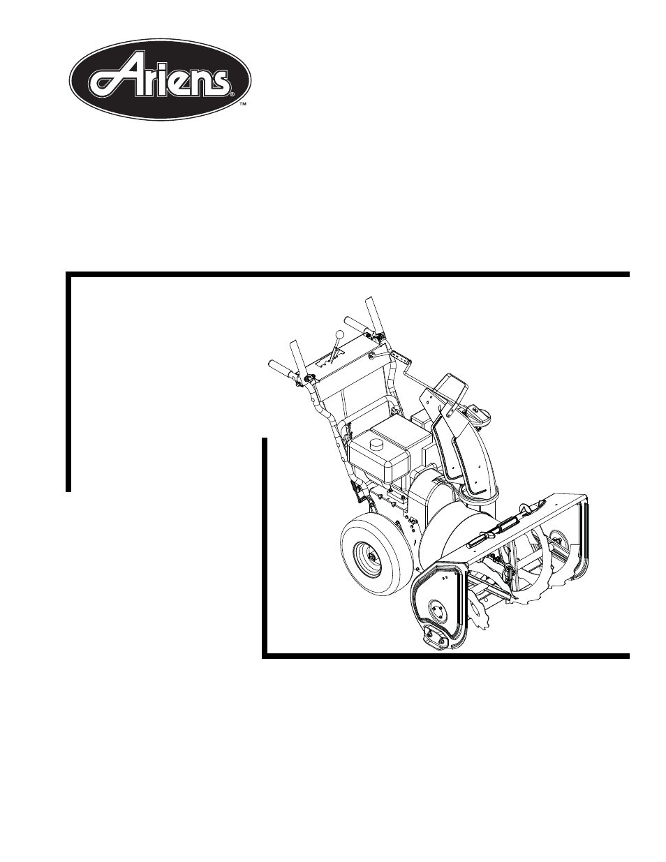 Ariens Sno-Thro 921001 - ST824E User Manual | 28 pages
