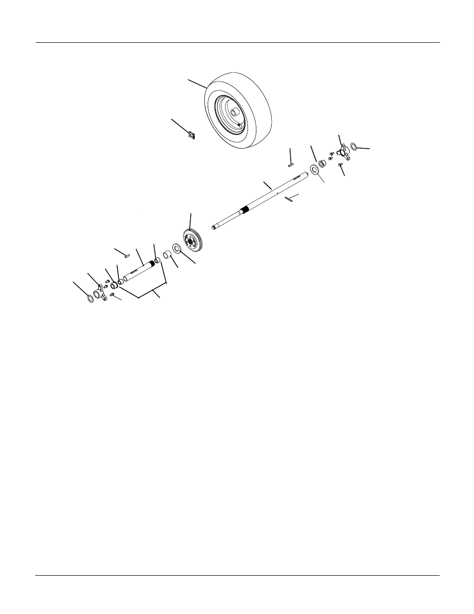 Wheels and axles, Heels, Xles | Ariens Sno-Thro 921001 - ST824E User Manual | Page 12 / 28