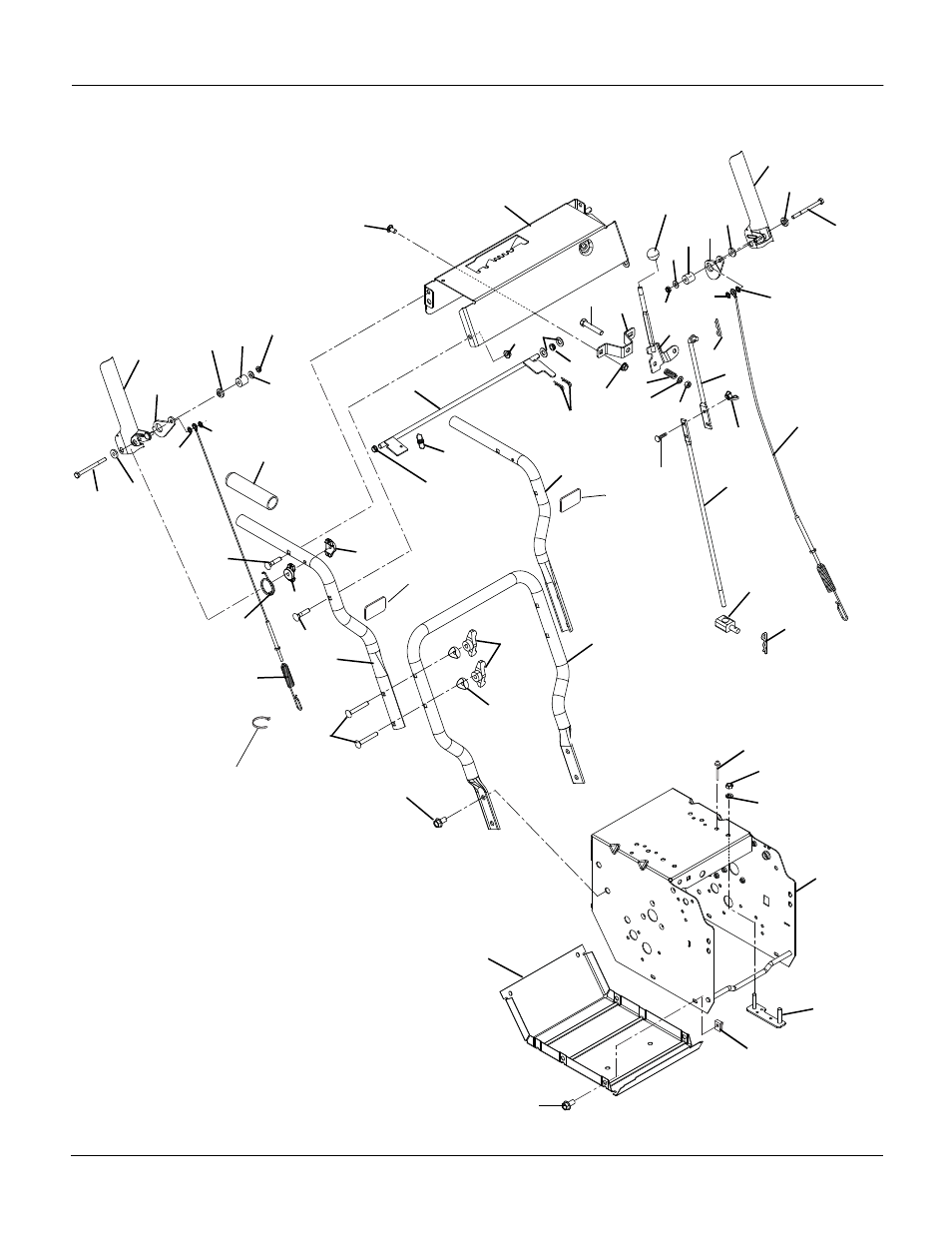 Handlebars and controls, Andlebars, Ontrols | Ariens Sno-Thro 921001 - ST824E User Manual | Page 13 / 28