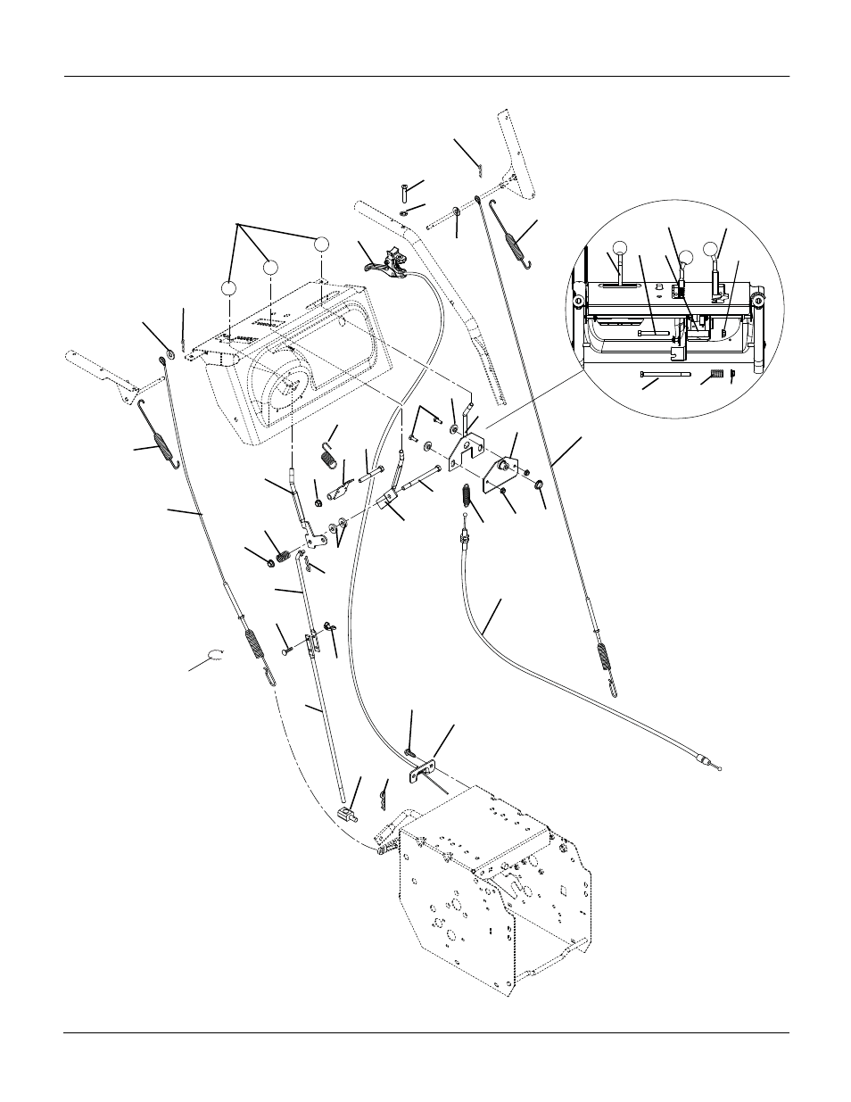 Cables and controls, Ables, Ontrols | Ariens Sno-Thro 921001 - ST824E User Manual | Page 17 / 28