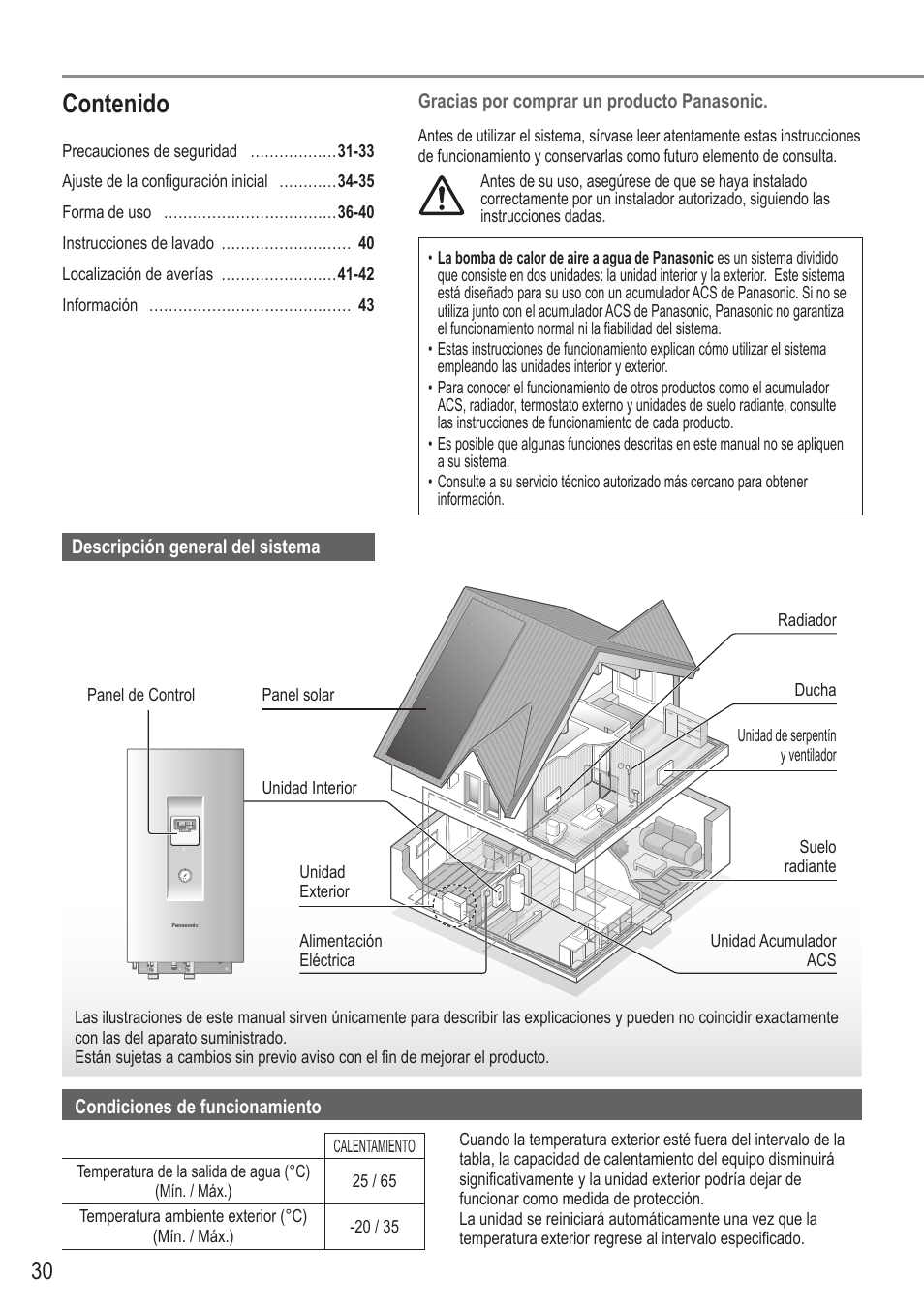 Panasonic WHUH12FE5 User Manual | Page 30 / 100