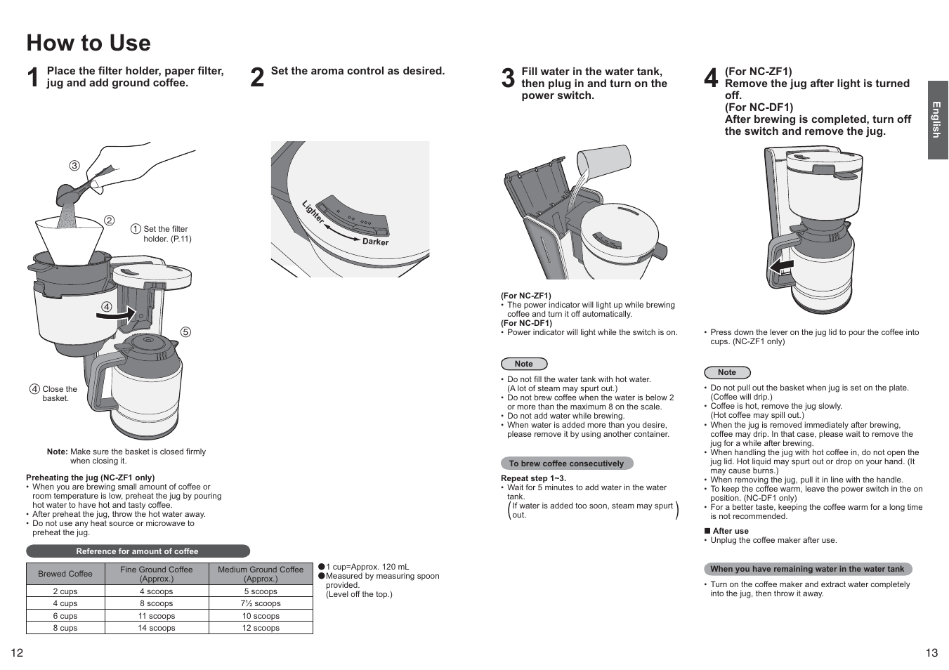 How to use | Panasonic NCZF1 User Manual | Page 7 / 44