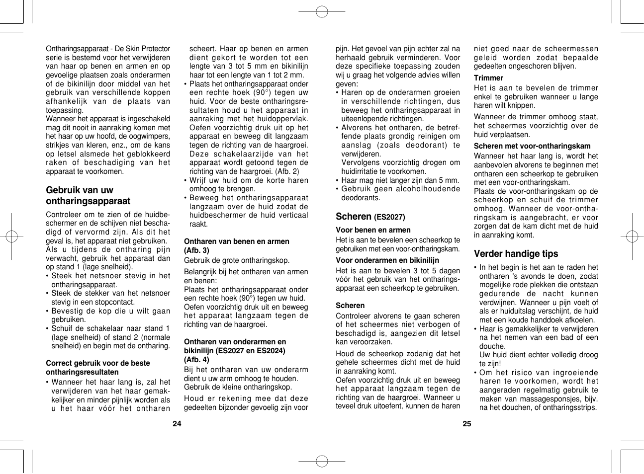 Panasonic ES2023 User Manual | Page 13 / 34