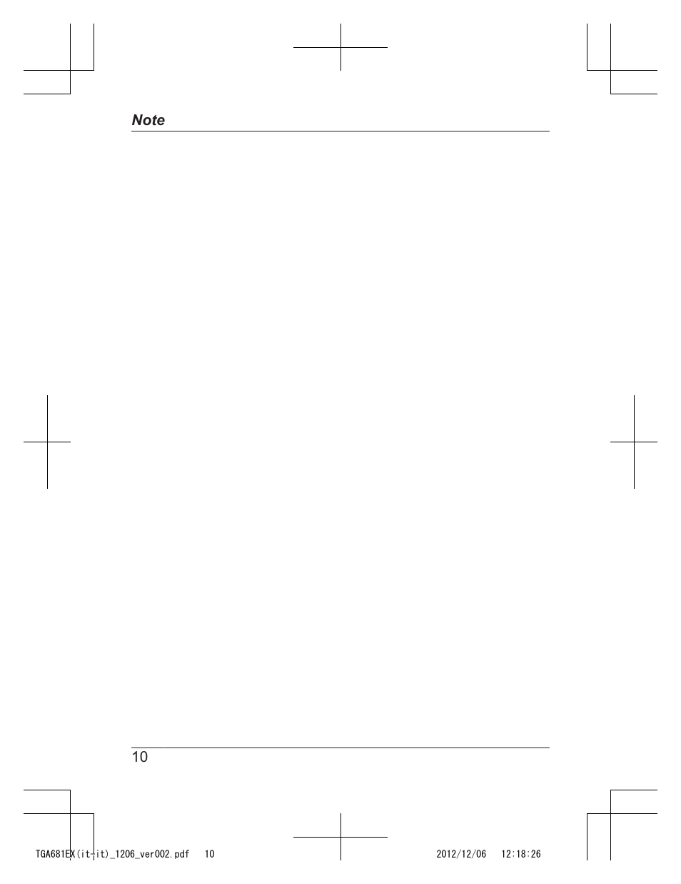 Panasonic KXTGA785EX User Manual | Page 98 / 112