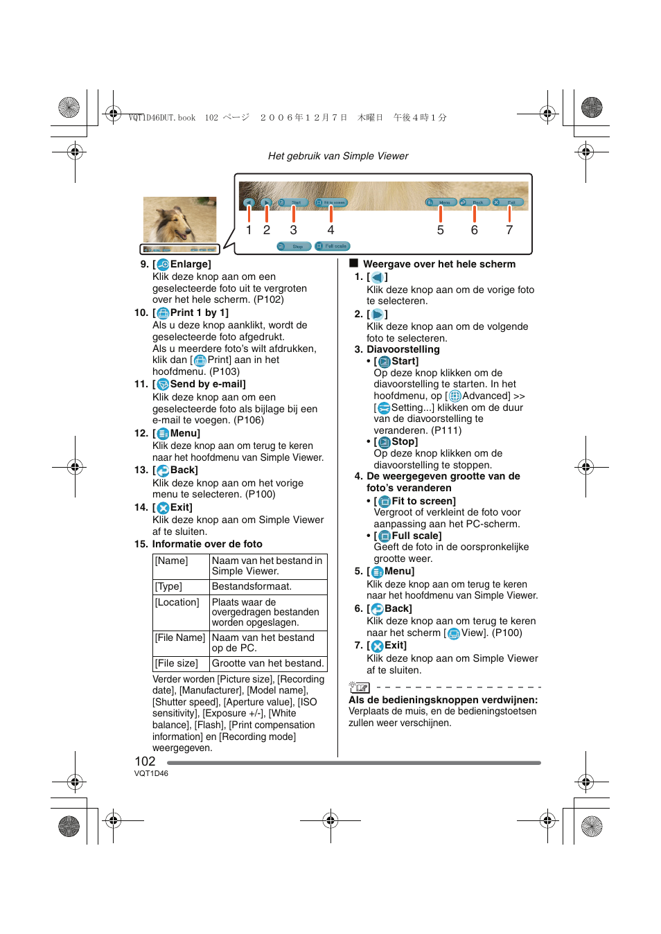 Panasonic DMCFX10 User Manual | Page 102 / 120