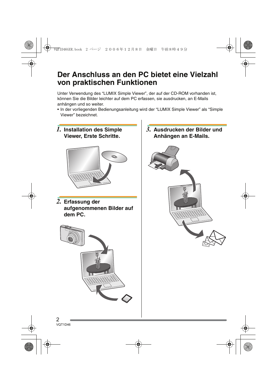 Panasonic DMCFX10 User Manual | Page 2 / 120