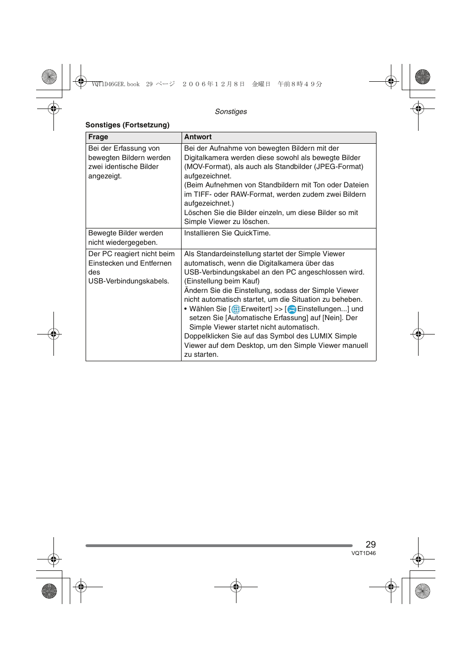 Panasonic DMCFX10 User Manual | Page 29 / 120