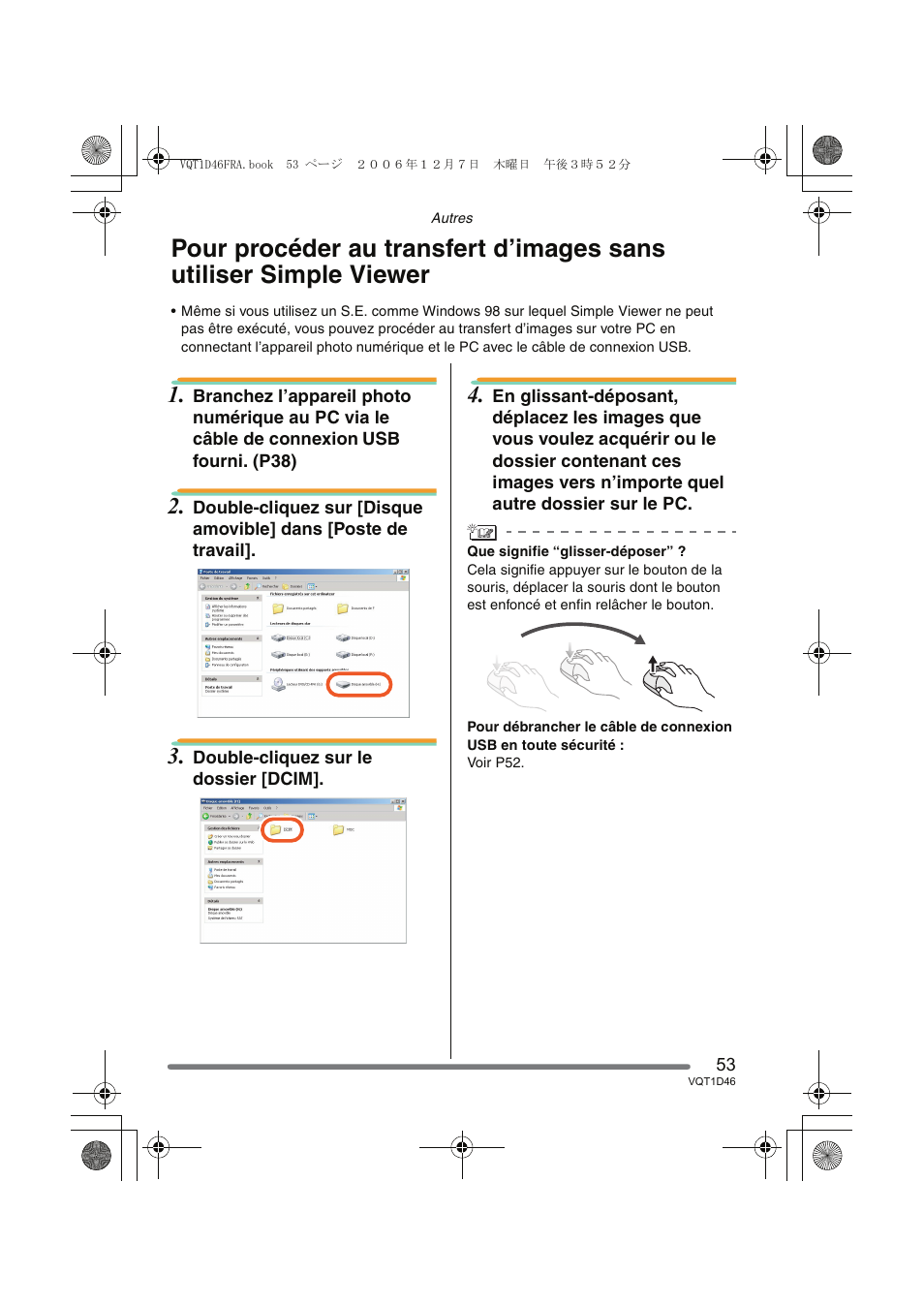 Panasonic DMCFX10 User Manual | Page 53 / 120