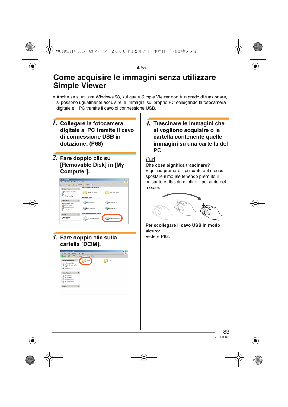 Panasonic DMCFX10 User Manual | Page 83 / 120