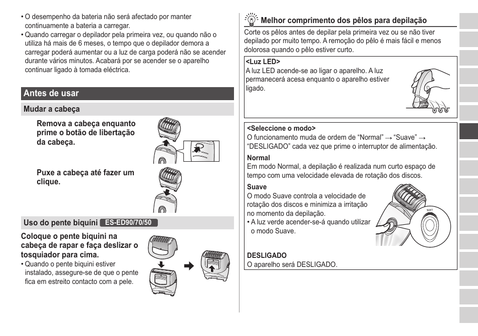 Panasonic ESED20 User Manual | Page 135 / 346