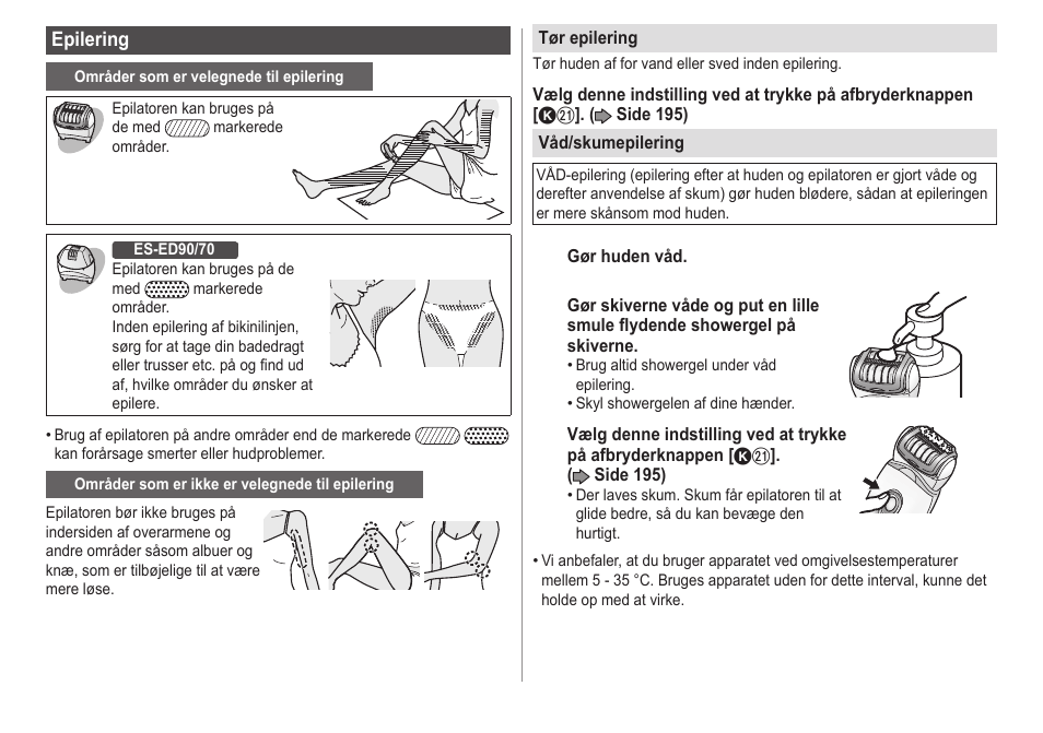 Panasonic ESED20 User Manual | Page 196 / 346